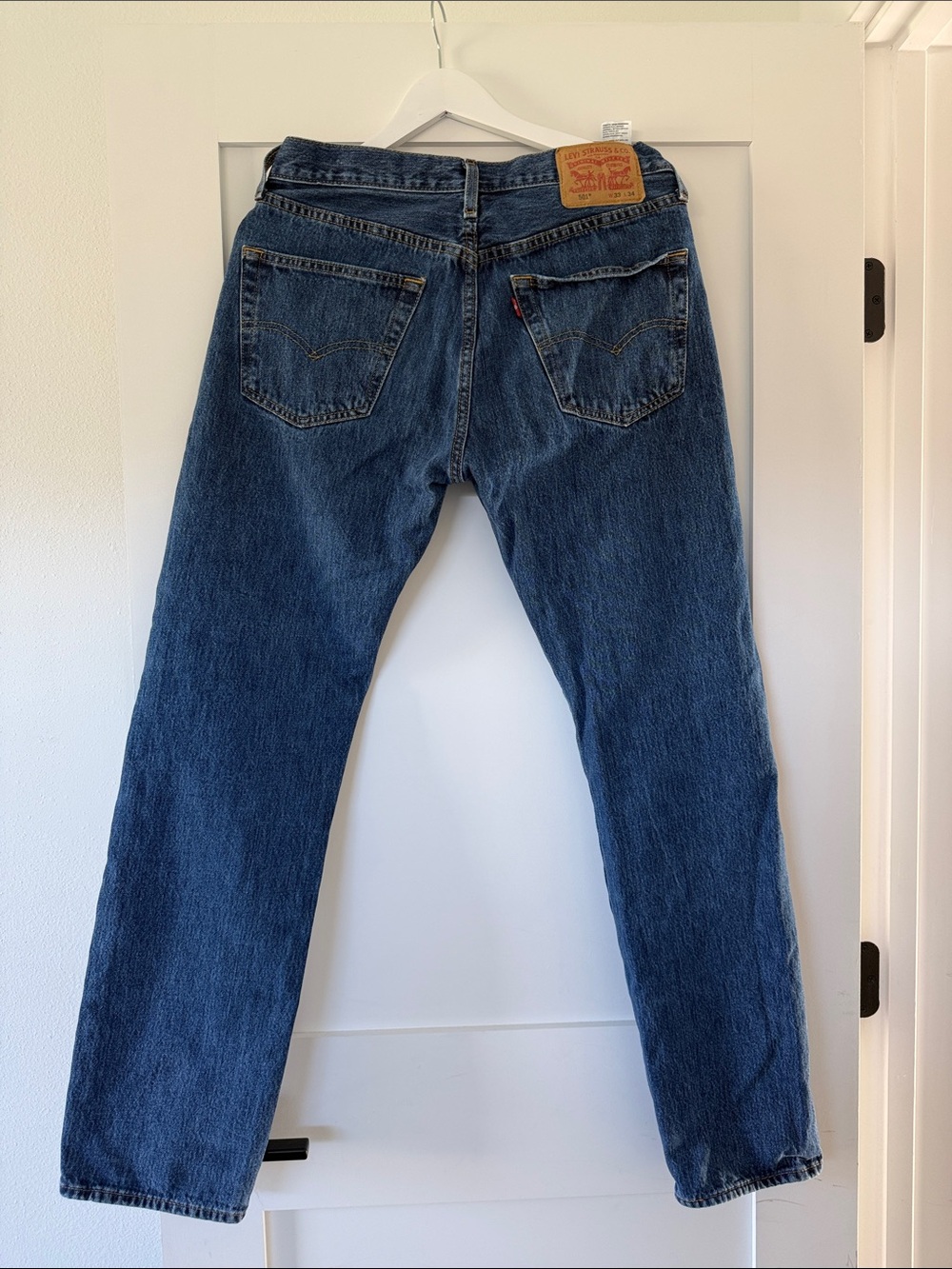 Levi's Vintage 501 Dark Blue Straight Jeans